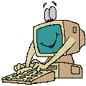 A computer typing on itself